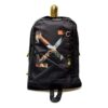 Graffiti Arrow Pattern backpack Black