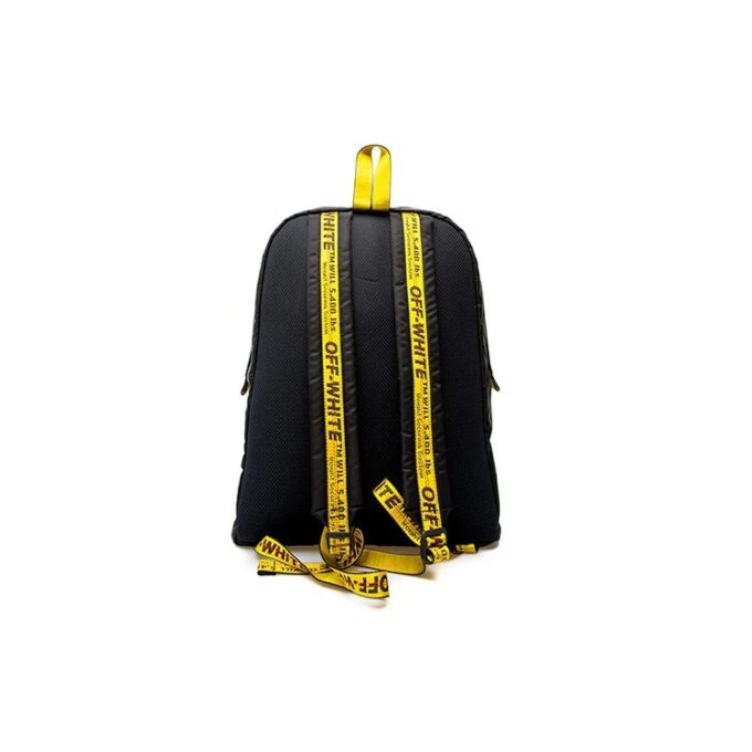 Graffiti Arrow Pattern backpack Black
