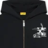 Graffiti Hoodie Zip Up