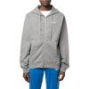 graphic-print Drawstring Hoodie “Grey”