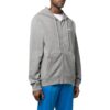 graphic-print Drawstring Hoodie “Grey”