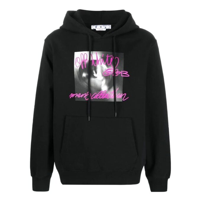 Graphic-Print Hoodie