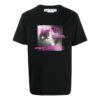graphic-print Tee “Black”