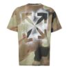 Green Black Camouflage Stencil