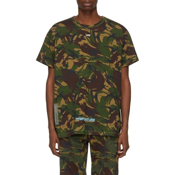 Green Camouflage Arrows Short Sleeve
