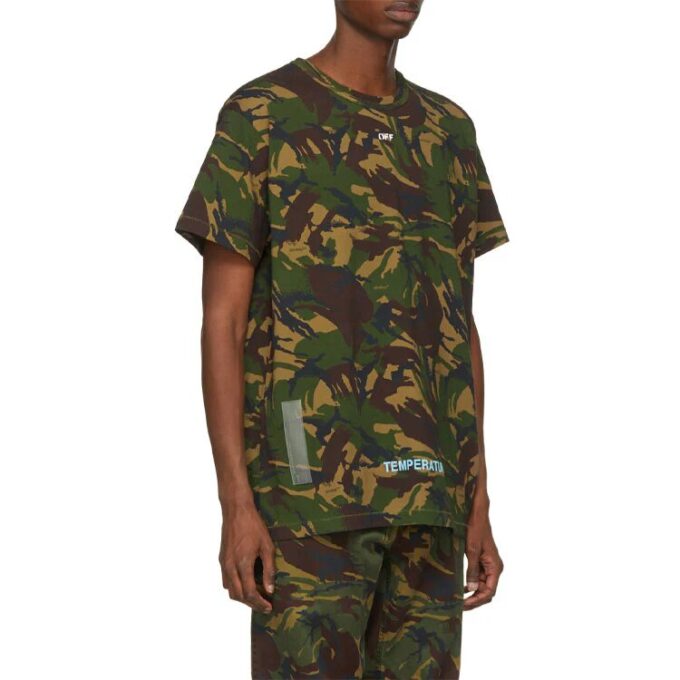 Green Camouflage Arrows Short Sleeve