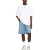 Half Arrow Denim Shorts