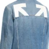 Half Arrow Denim Skate Jacket