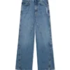 Half Arrow Twist Slouchy Jeans
