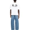 Half Arrow Twist Slouchy Jeans