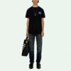 Hands Arrows Tee “Black/Light Blue”