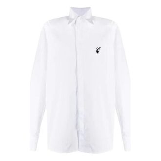 Hands Off Classic Shirt “White/Black”