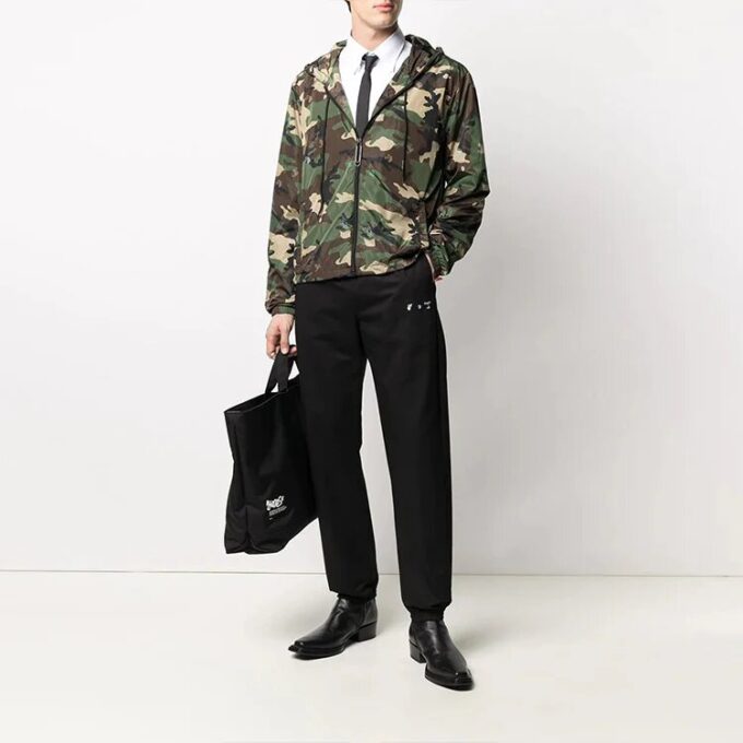 Hands Off Classic Shirt “White/Black”