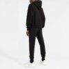Hands Off Cotton Track Pants “Black”
