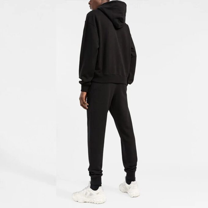 Hands Off Cotton Track Pants “Black”