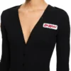 Heavy Jersey Button-Up Bodysuit