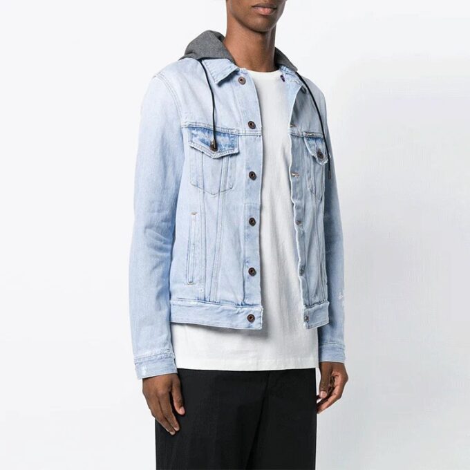 hooded Jacket Version Blue