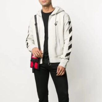 Hooded Sweater Men Cream Color