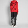 Impressionism Hooded Sweatshirt “Red”