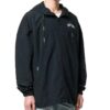 Impressionism Windbreaker Hooded Coat Men Black