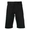 Industrial Belt Knee-Length Shorts Version Black
