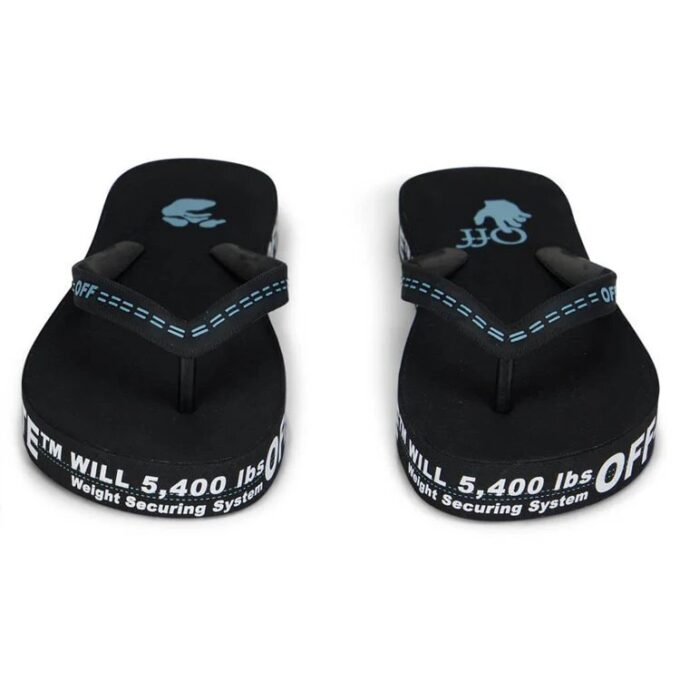 Industrial Flip Flops “Weight Securing System – Black”