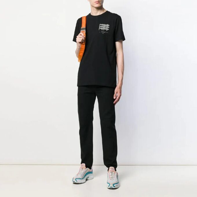 industrial Short Sleeve Mens Logo Normal Fit