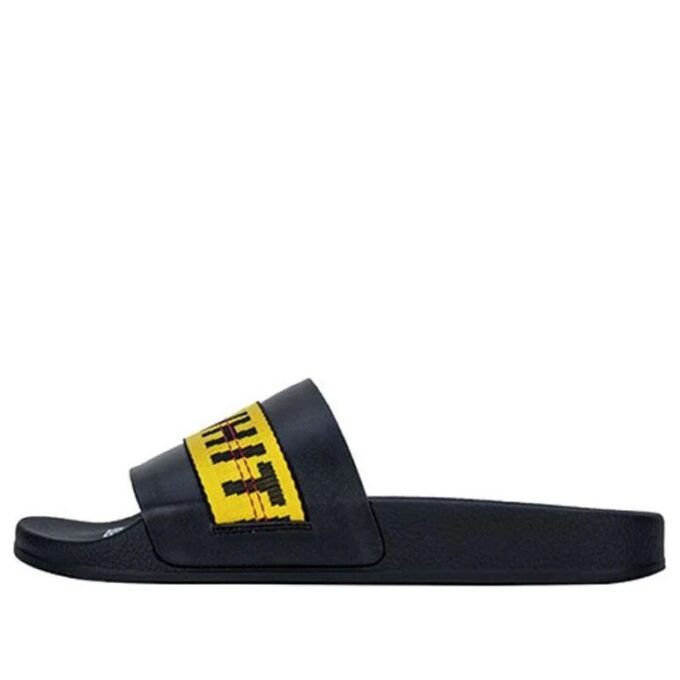 Industrial Sliders “Black Yellow” F/W 2019