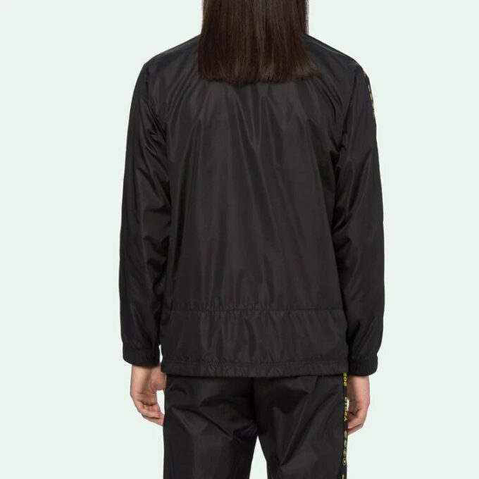 Industrial Tape Zipped Track Jacket