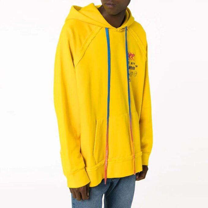 Industrial Y013 Drawstring Loose Fit Yellow