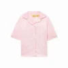 Jacquard Off Satin Shirt