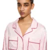 Jacquard Off-White Satin New Roxy Pajama Dress