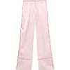 Jacquard Satin Pajama Pants