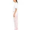 Jacquard Satin Pajama Pants