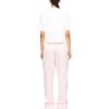 Jacquard Satin Pajama Pants