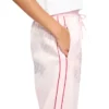 Jacquard Satin Pajama Pants