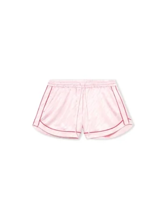 Jacquard Satin Pajama Shorts