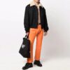 lapel aviator Jacket Version Black