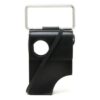 Leather 21 Long Single-Shoulder Bag Black