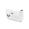 Leather Shoulder Messenger Bag White