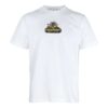 Logo Alphabet Printing Arrow Short Sleeve White