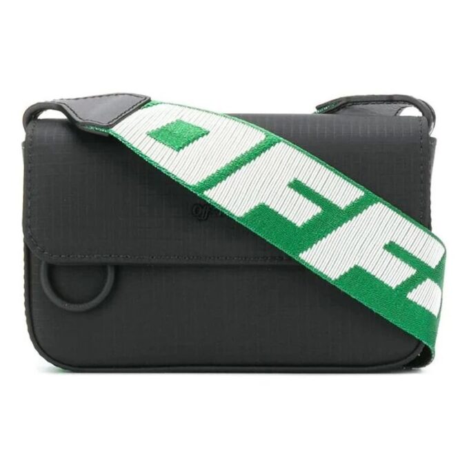 Logo Black Shoulder Bag