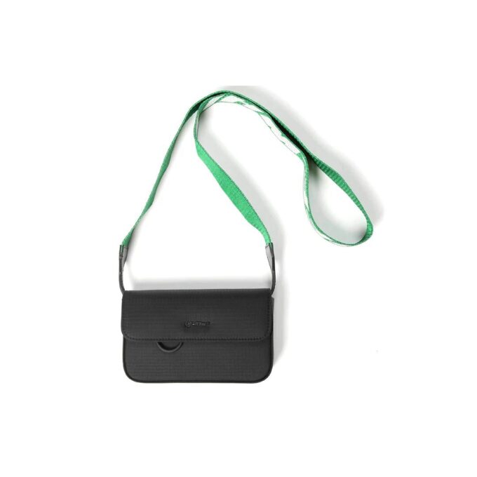 Logo Black Shoulder Bag