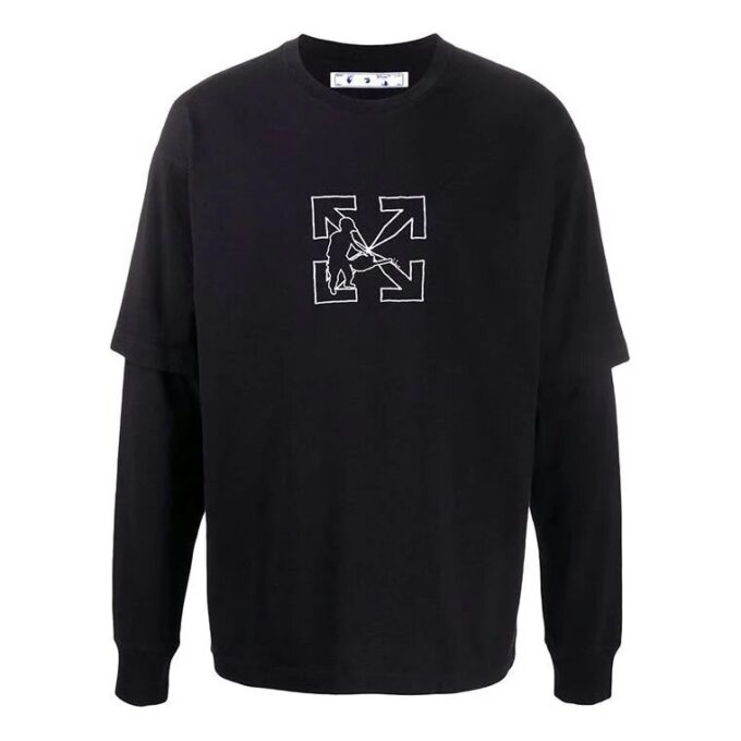 logo Cargo Long Sleeves Black