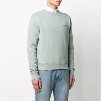 Logo Crewneck Sweatshirt “Jadeite/Black”