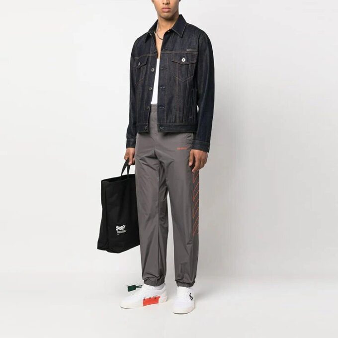 Logo Detailed Straight Leg Track Pants