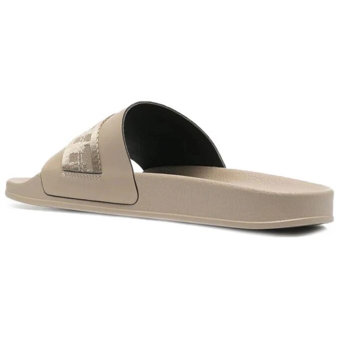 Logo Khaki Slippers