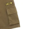 Logo Patch Diagonal Cargo Shorts