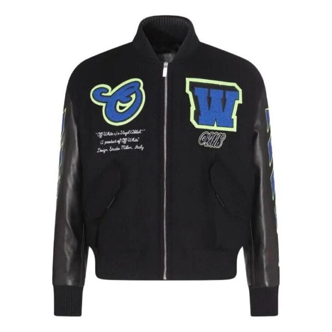 logo-patch Varsity Jacket