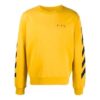 logo Pattern Printing Long Sleeves Version Yellow